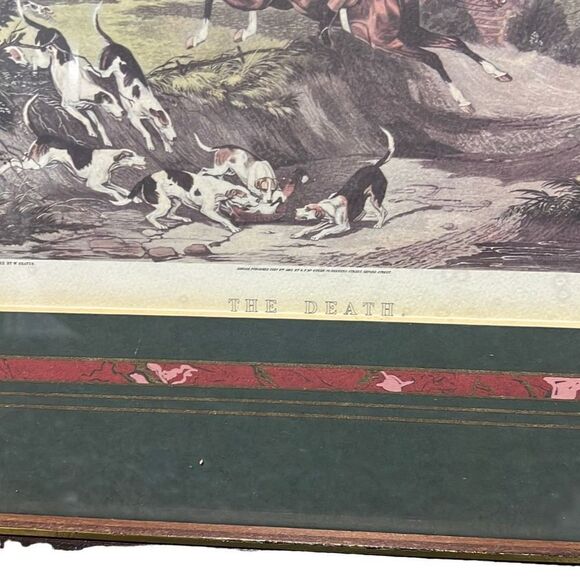 William J Shayer 20th Century French Framed Watercolor Hunt Scene Print Set of 3 - Picture 6 of 13